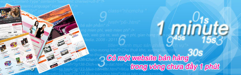 Thiết kế web nhanh chóng